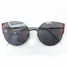 Korean Star Trend Street Metal Sunglasses Personality Cat Eye Shades Sunglasses